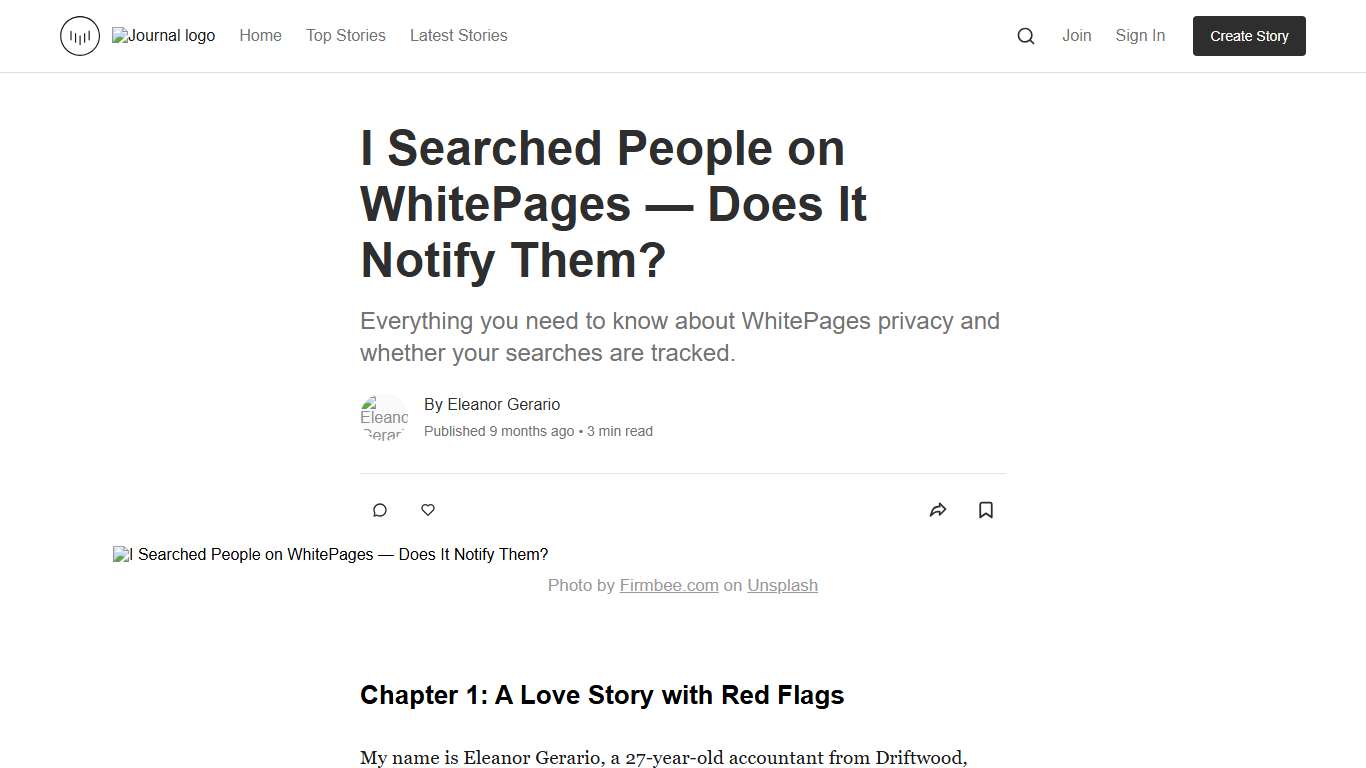 I Searched People on WhitePages — Does It Notify Them? Journal